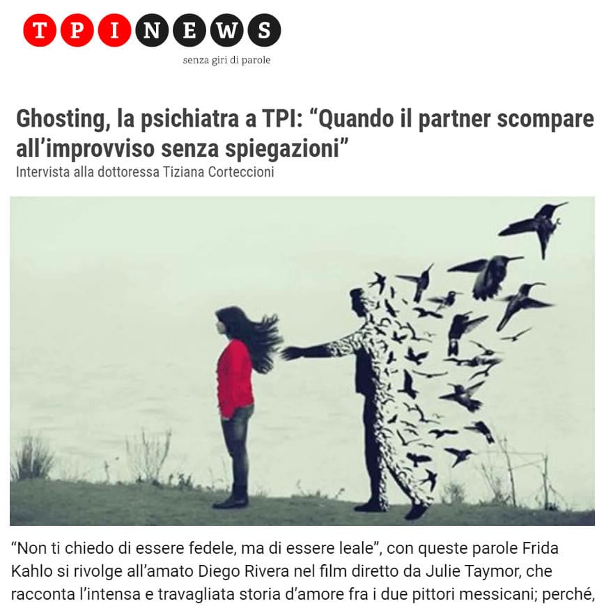 Ghosting, quando il partner scompare all'improvviso
